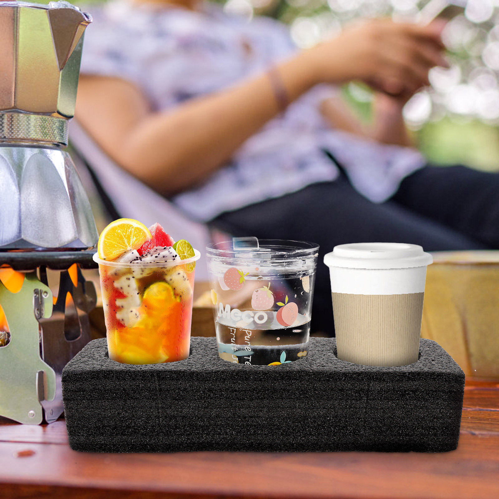 Portable Milk Tea Cup Holder 3 - Coffee Tea Holders incelemesi ve fiyatı