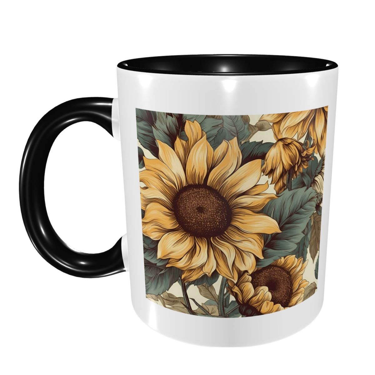 Golden Sunflower Cluster Vinta - Draw Coffee And Tea incelemesi ve fiyatı