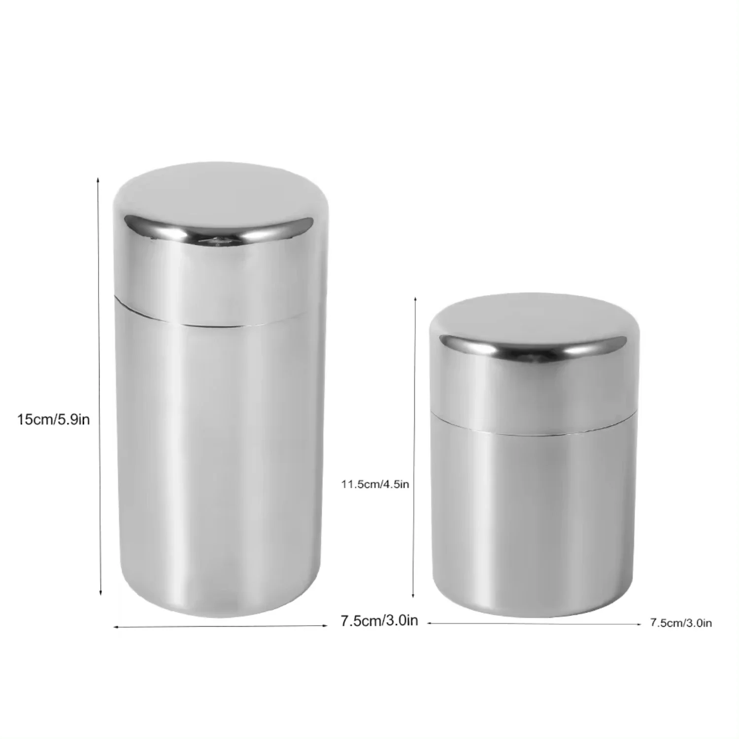 Stainless Steel Tea Leaf Tins  - Canister Coffee Sugar Tea incelemesi ve fiyatı
