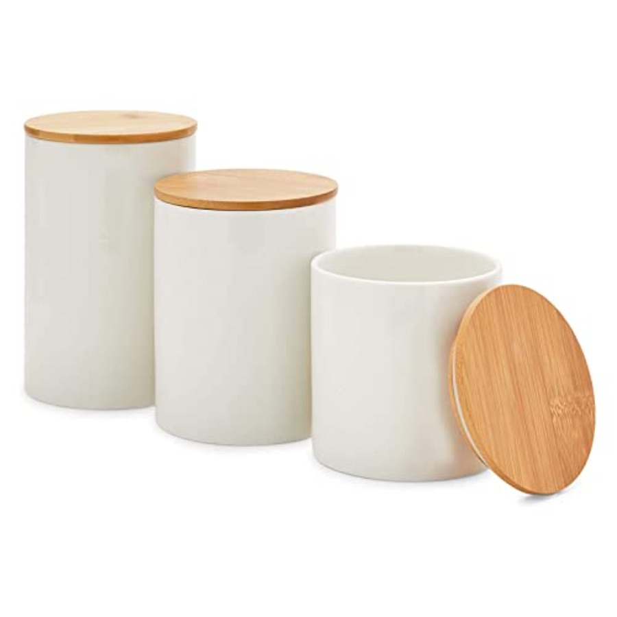 Ceramic Canisters - Coffee Can - Coffee Tea Sugar Set incelemesi ve fiyatı