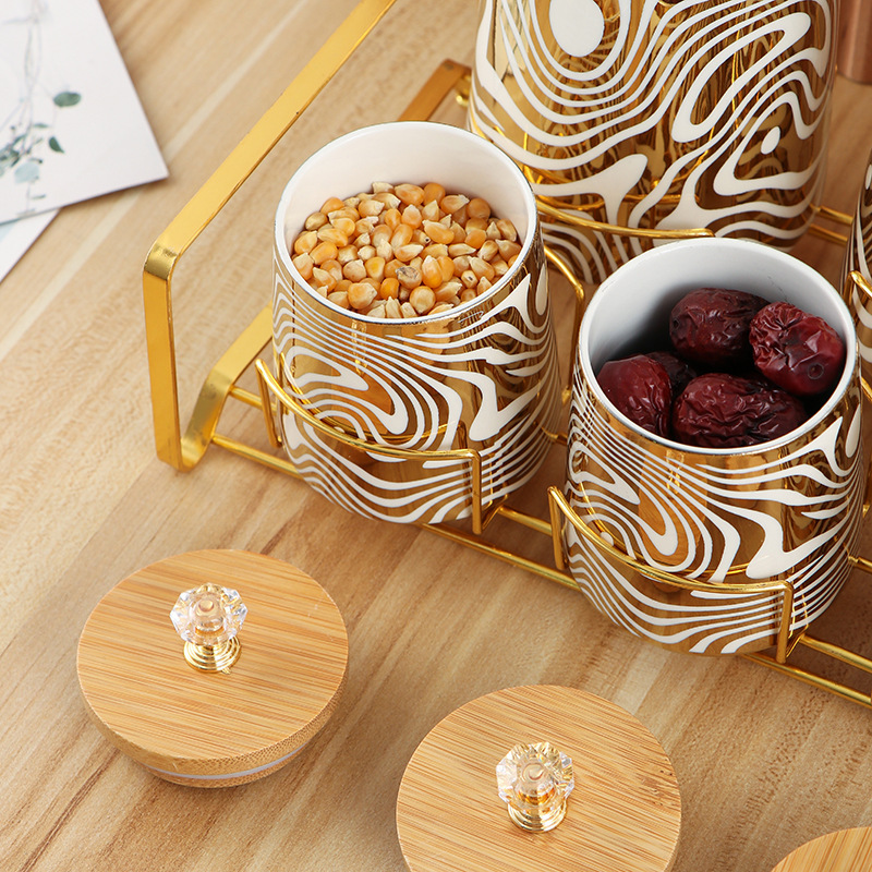 Set of 7 Color Glazed Ceramic  - Canister Coffee Sugar Tea incelemesi ve fiyatı